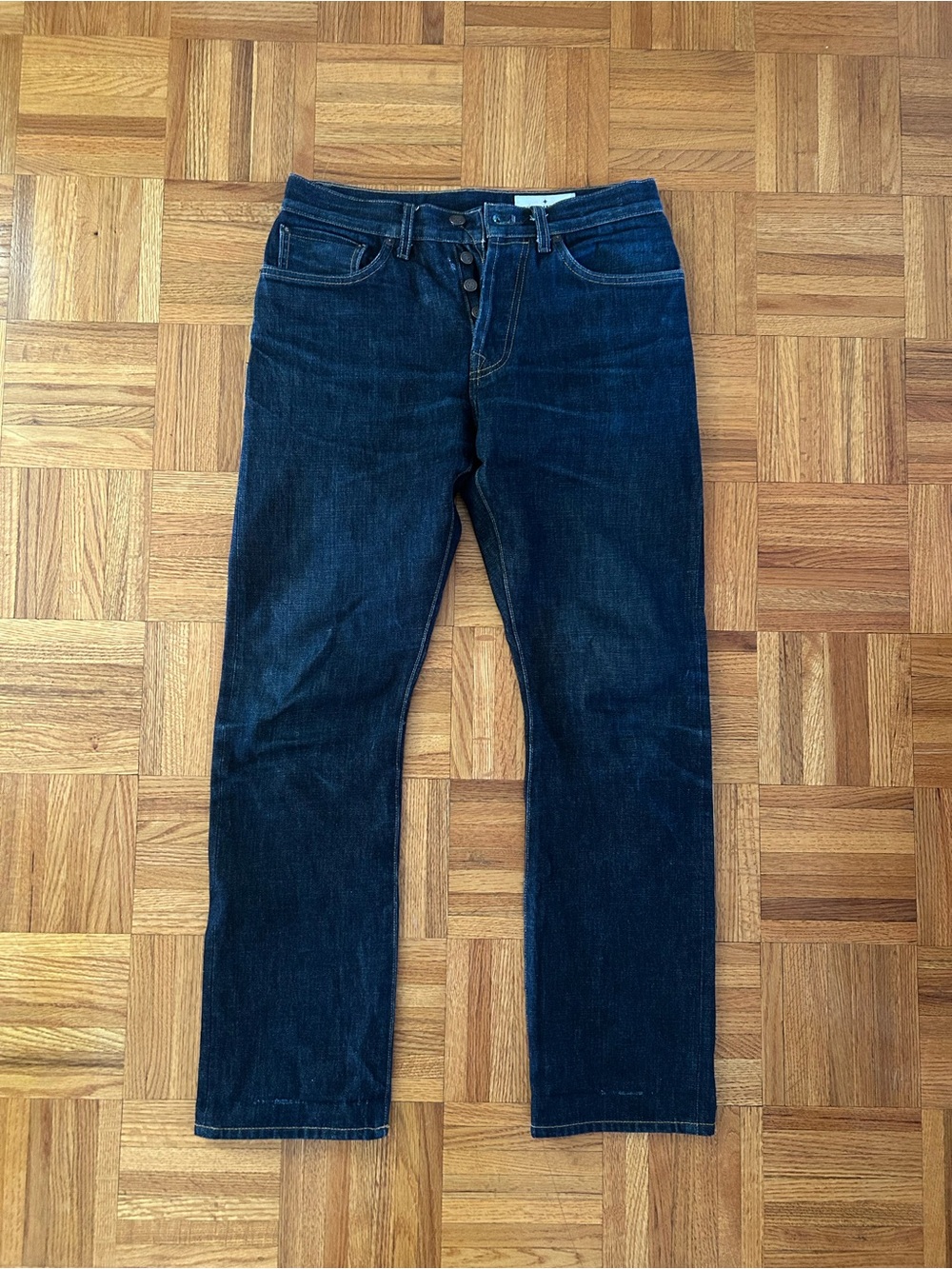 Imogene and Willie Dark Blue Slim Straight Jeans
